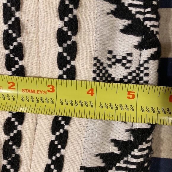 Woven Tribal Boho Style Tote Bag With Tassels - Picture 13 of 13